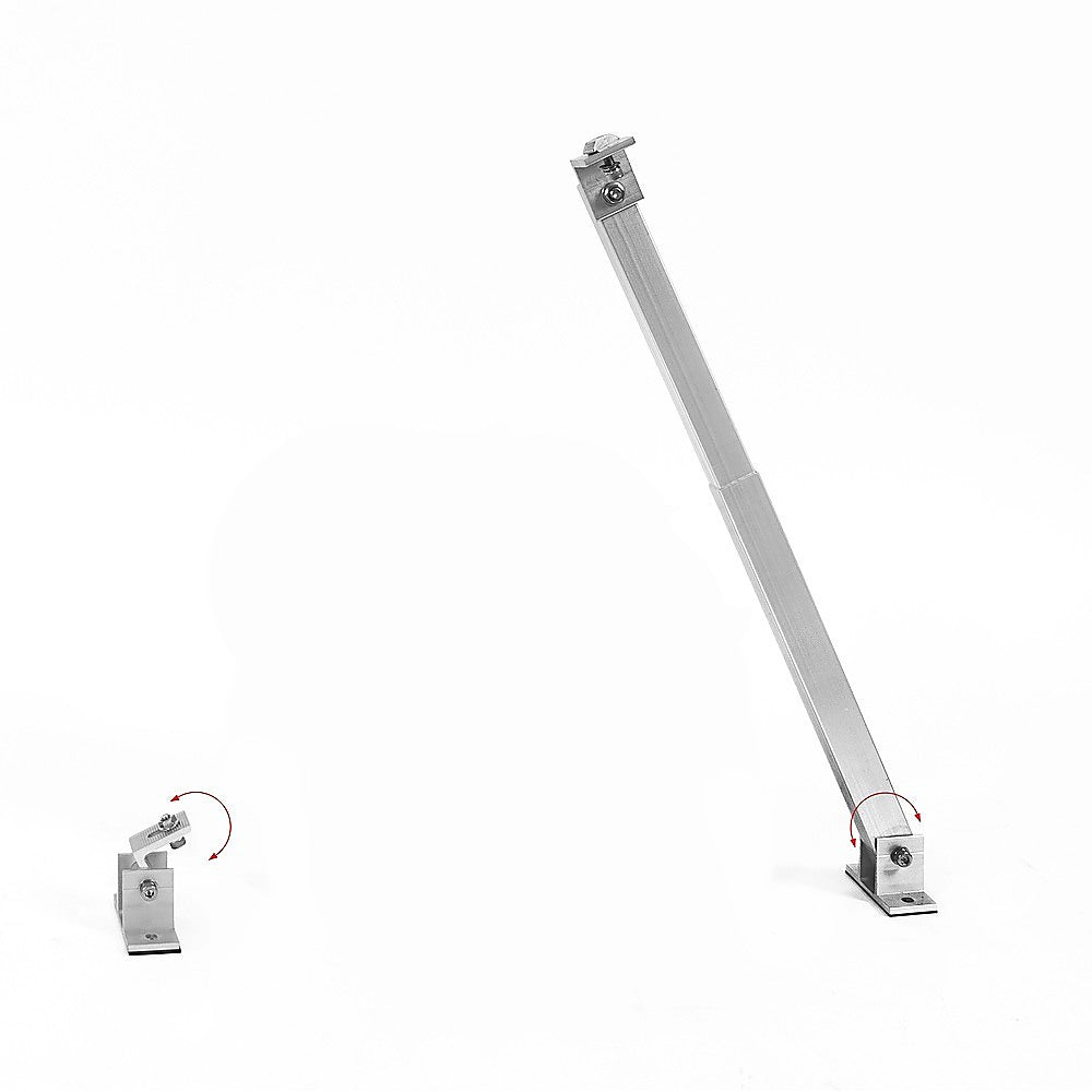 Adjustable Solar Panel Tilt Mount Brackets Kit – Roof, Ground & Boat Mounting System for Secure Installation