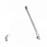 Adjustable Solar Panel Tilt Mount Brackets Kit – Roof, Ground & Boat Mounting System for Secure Installation - Rear View