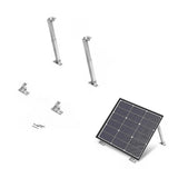 Adjustable Solar Panel Tilt Mount Brackets Kit ??Roof, Ground & Boat Mounting System for Secure Installation