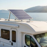 Adjustable Solar Panel Tilt Mount Brackets Kit – Roof, Ground & Boat Mounting System for Secure Installation