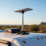 Pipe Adapter Mount for Starlink Roof Gen 3B – Pole Bracket for 1–2 Inch Mounting - Rear View