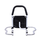 Bed Rail for Mobility – Support Assist Bar for Seniors, Adults and Patients - Low Angle