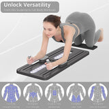 Abdominal Exercise Board Pilates Reformer Elbow Support - Side View