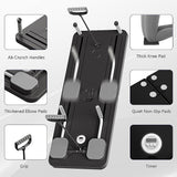 Abdominal Exercise Board Pilates Reformer Elbow Support - 45-Degree Angle