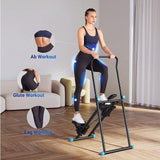 NEW Version Vertical Climber Stair Stepper Machine For Home Gym - Top-Down View