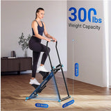 NEW Version Vertical Climber Stair Stepper Machine For Home Gym - 45-Degree Angle