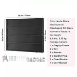 36 Graded Sports Card Display Case - 45-Degree Angle