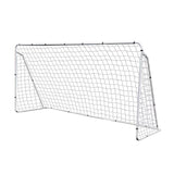 3.6m x 1.8m Portable Soccer Goal Net Steel Post Frame Backyard Football Training Set