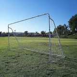3.6m x 1.8m Portable Soccer Goal Net Steel Post Frame Backyard Football Training Set - Extra Image