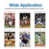 25 Pack Magnetic Card Holder For 35PT Trading Sports Cards - Rear View