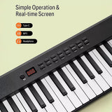 Folding Digital Piano 88 Key Velocity-Sensitive + Carry Case Pedal