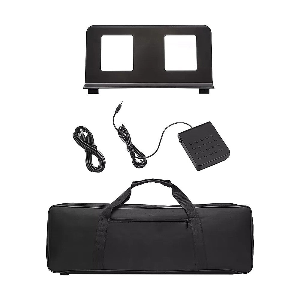 Folding Digital Piano 88 Key Velocity-Sensitive + Carry Case Pedal