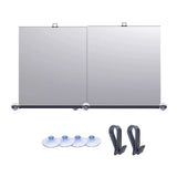 Retractable Sunshade for Car Windshield ??UV Protection Window Cover