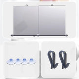 Retractable Sunshade for Car Windshield - Low Angle