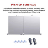 Retractable Sunshade for Car Windshield ??UV Protection Window Cover