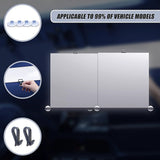 Retractable Sunshade for Car Windshield ??UV Protection Window Cover
