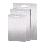 3 x 304SS Cutting Chopping Board Stainless Steel
