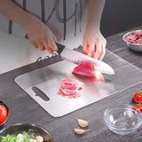 3 x 304SS Cutting Chopping Board Stainless Steel - Front View