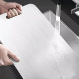 3 x 304SS Cutting Chopping Board Stainless Steel - 45-Degree Angle