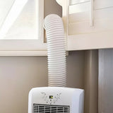 Portable Air Conditioner Window Kit ??Exhaust Hose Adaptor Pipe & Slide Plate
