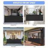 Retractable Baby Safety Fence Pet Stair Gate Barrier for Kids Dog Cat 3M - 45-Degree Angle