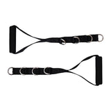2 x Universal Foam Handle Exercise Machine Attachments - Rear View