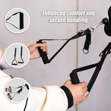 2 x Universal Foam Handle Exercise Machine Attachments - Close-Up Angle