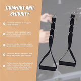 2 x Universal Foam Handle Exercise Machine Attachments - Extra Image