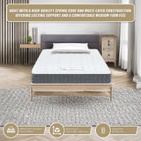 King Single Memory Foam Mattress – OEKO-TEX® Textile & CertiPUR-US® Certified Foam - Low Angle