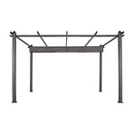 3x4M Aluminium Pergola Marquee with Retractable Roof – Garden Canopy