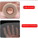 24-Pack Fibreglass Plasterboard Joint Tapes – 50mm x 90m Self-Adhesive Drywall Mesh Rolls - Close-Up Angle