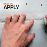 24-Pack Fibreglass Plasterboard Joint Tapes – 50mm x 90m Self-Adhesive Drywall Mesh Rolls - Extra Image