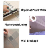 24-Pack Fibreglass Plasterboard Joint Tapes – 50mm x 90m Self-Adhesive Drywall Mesh Rolls - Low Angle