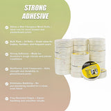 24-Pack Fibreglass Plasterboard Joint Tapes – 50mm x 90m Self-Adhesive Drywall Mesh Rolls - Extra Image