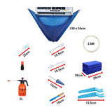 Waterproof AC Cleaning Cover Bag Kit – Leakproof Wash Bag for Wall Units