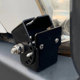 Adjustable Folding UHF Antennas Mount Bracket – Black Bullbar Clamp