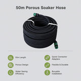 50m Porous Soaker Hose – Leaky Garden Irrigation Pipe for Efficient Watering - Extra Image