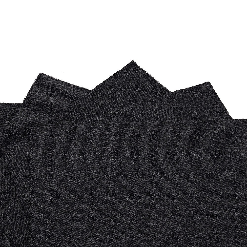5m² Black Carpet Tiles Set – Commercial & Domestic Flooring for Office, Retail, Home
