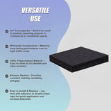 5m² Black Carpet Tiles Set – Commercial & Domestic Flooring for Office, Retail, Home - Extra Image