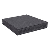 5m² Dark Grey Carpet Tiles Set – Commercial & Domestic Flooring for Office, Retail, Home