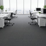 5m² Dark Grey Carpet Tiles Set – Commercial & Domestic Flooring for Office, Retail, Home - Rear View