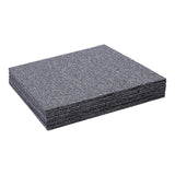 5m² Light Grey Carpet Tiles Set – Commercial & Domestic Flooring for Office, Retail, Home - 45-Degree Angle