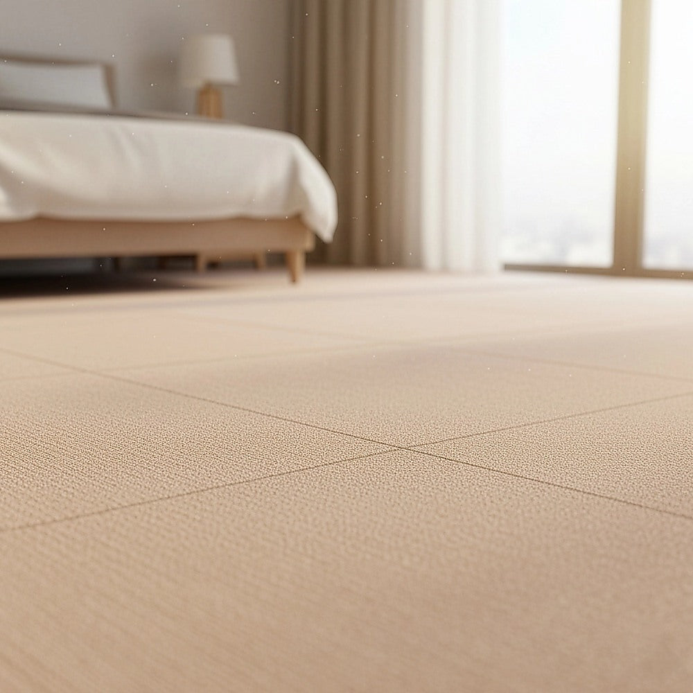 5m² Beige Carpet Tiles Set – Commercial & Domestic Flooring for Office, Retail, Home