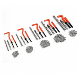 131pc Helicoil-Type Thread Repair Kit – Metric Insert Tool Set for Damaged Threads