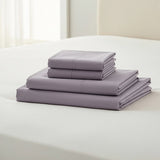 King Bed Sheet Set – 1800 Series Microfiber, Deep Pocket, Soft & Breathable, Grey - Front View