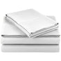 Double Bed Sheet Set – 1800 Series Microfiber, Deep Pocket, Soft & Breathable, White
