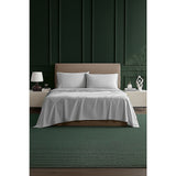 Queen Bed Sheet Set – 1800 Series Microfiber, Deep Pocket, Soft & Breathable, White - Front View