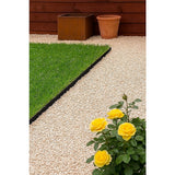 Steel Landscape Edging 6 Pack – 100x20cm Rust-Resistant Garden Border Edging - Front View