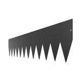 Steel Landscape Edging 6 Pack – 100x20cm Rust-Resistant Garden Border Edging - Side View