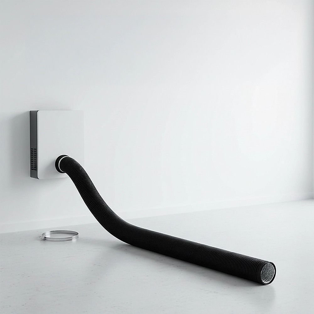 Flexible Aluminium Ducting 203mm x 7.6m 4 Layer Vent Hose HVAC Dryer